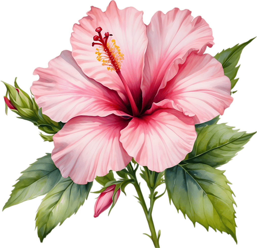 Rose of Sharon flower